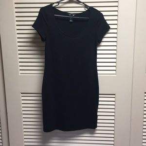 Form fitting t shirt dress